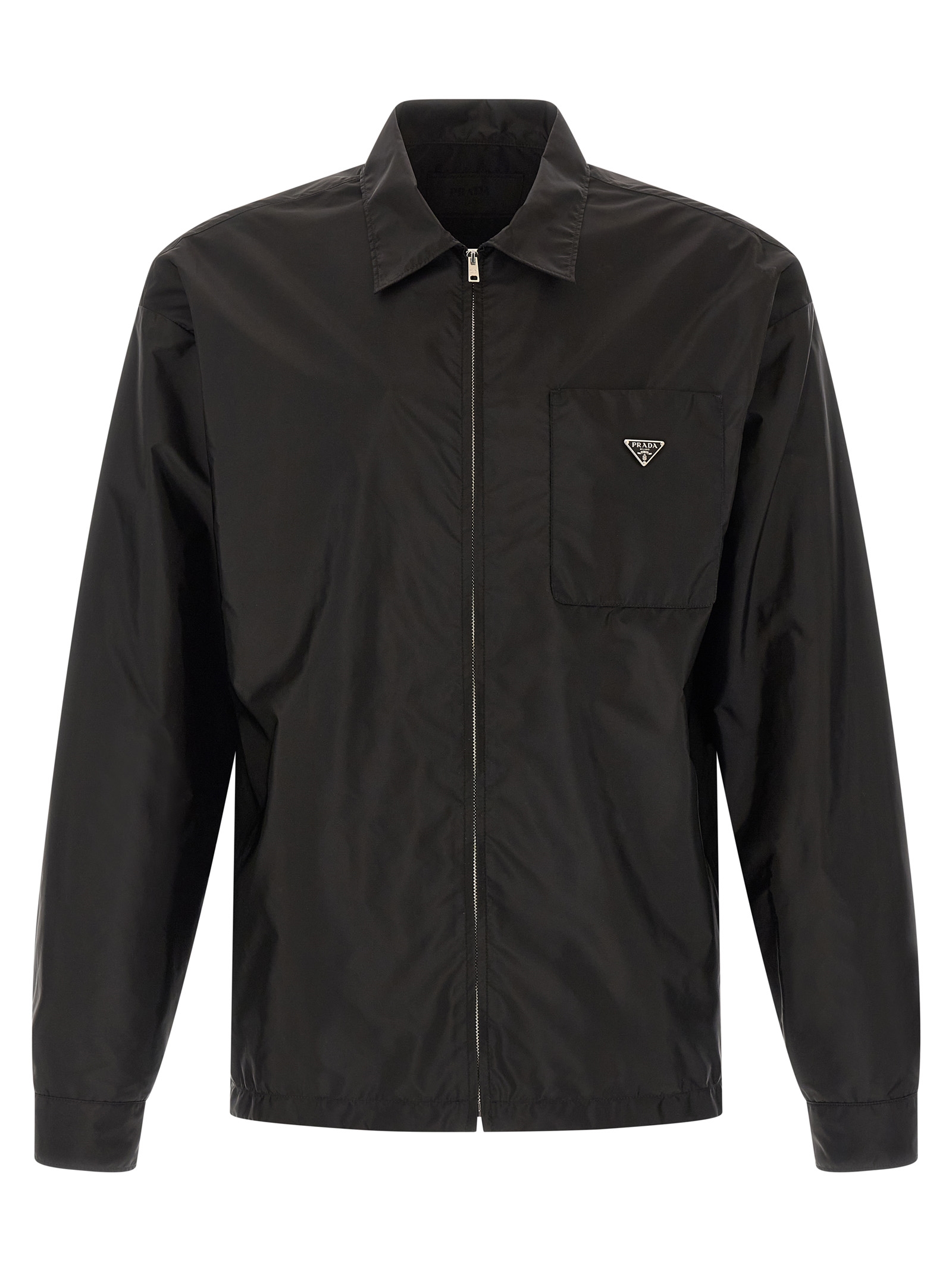 Re-nylon feather shirt