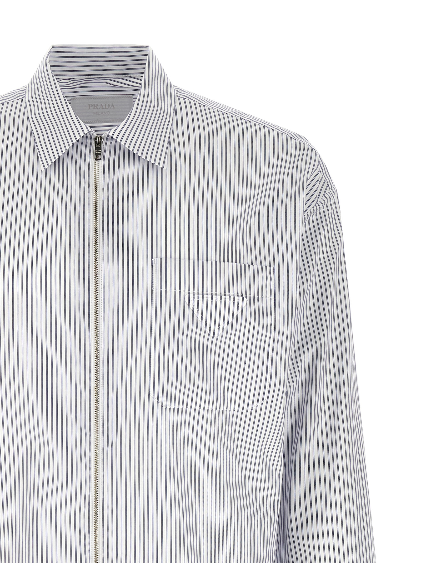 Zip striped shirt - immagine 3