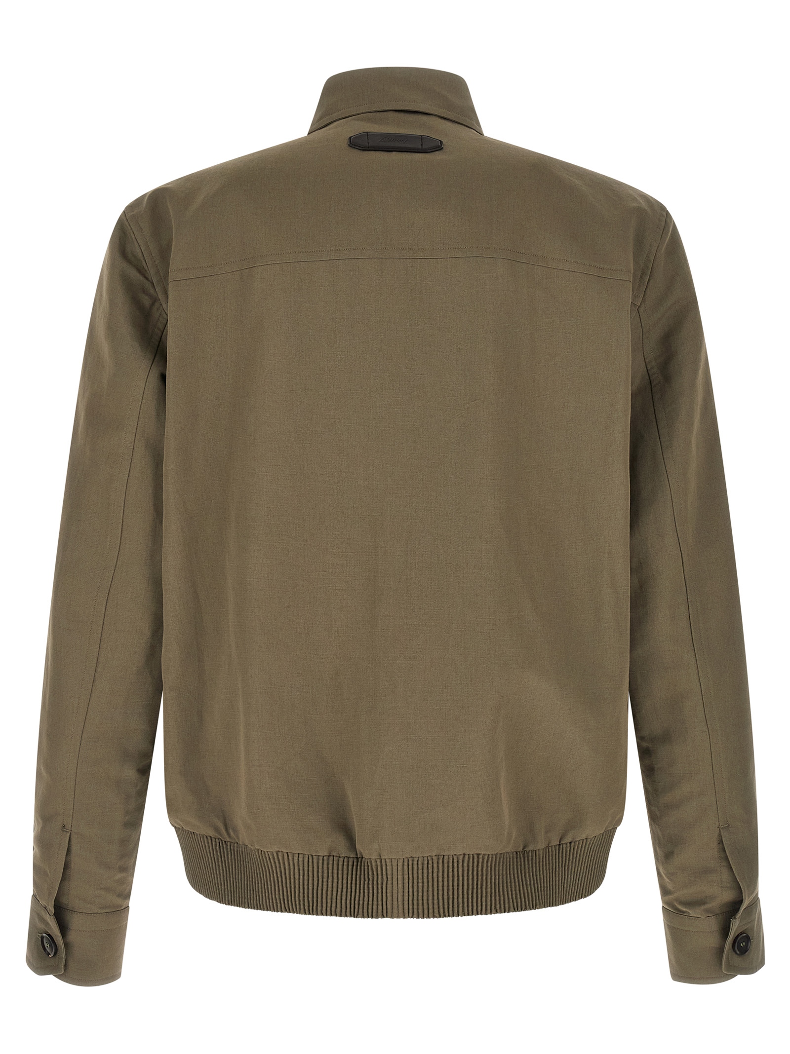 Linen cotton blouson - immagine 2