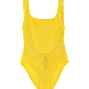 'Square Neck' one-piece swimsuit