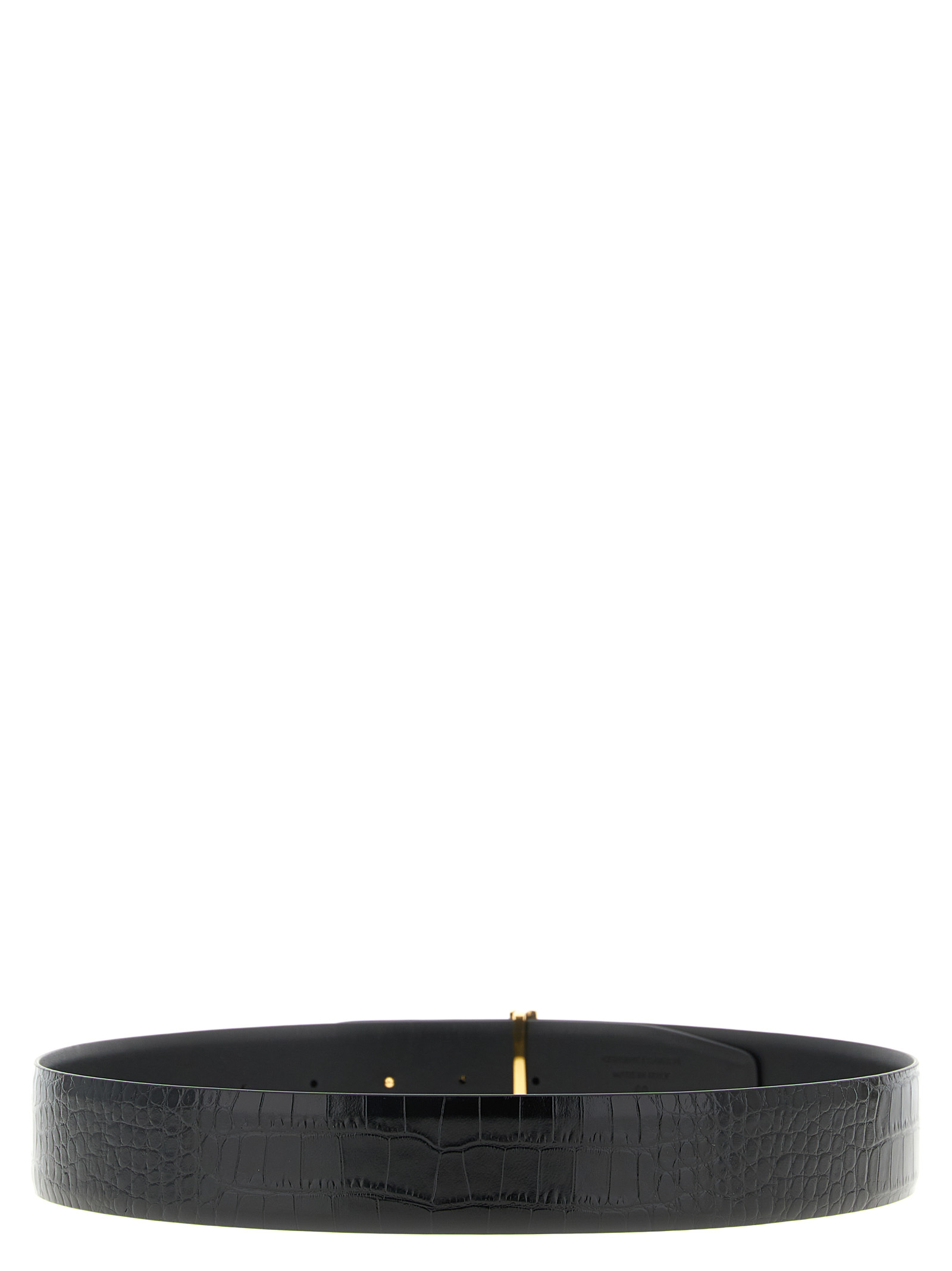 Reversible crocodile belt - immagine 3