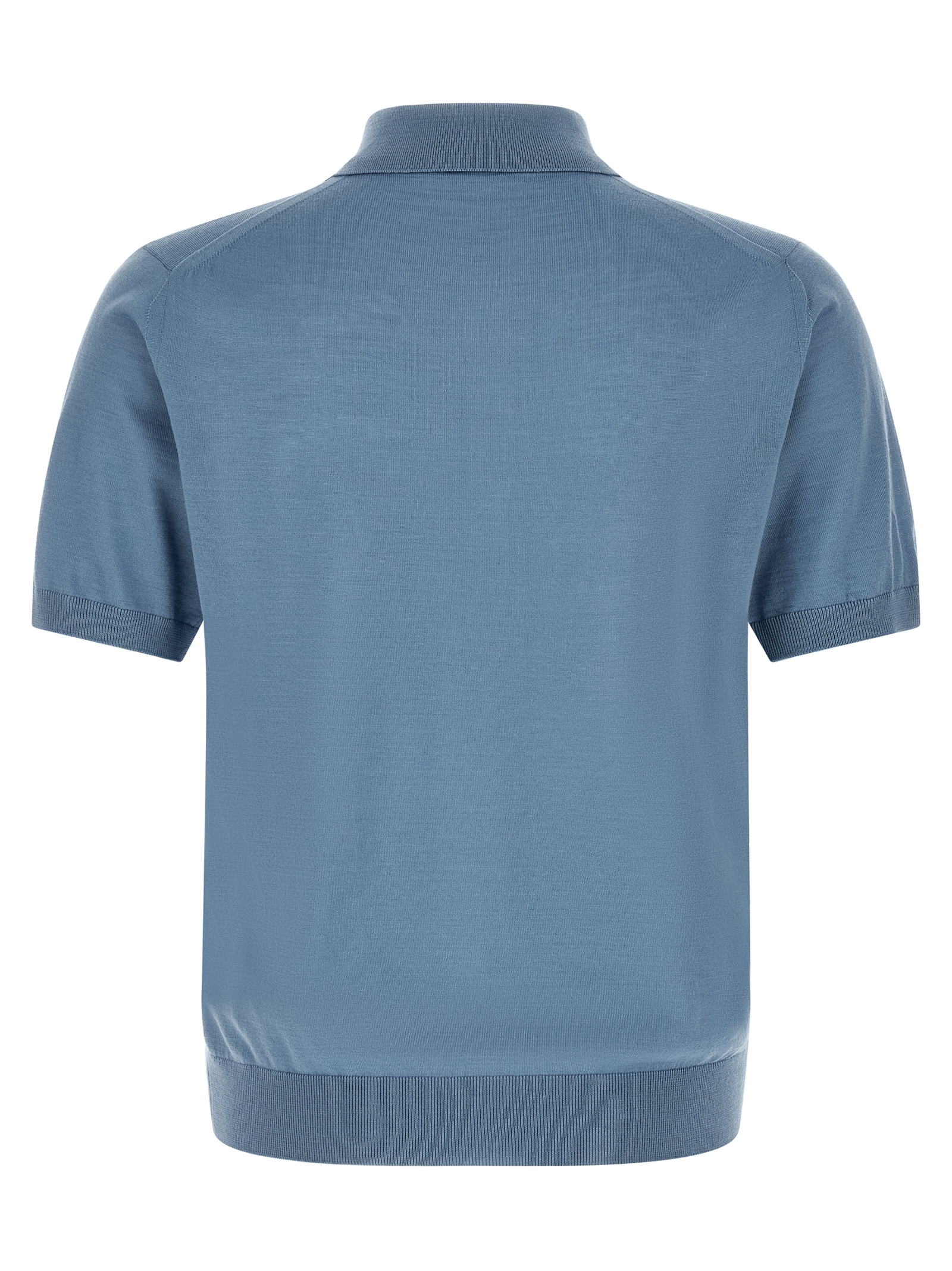 Superfine wool polo shirt - immagine 2