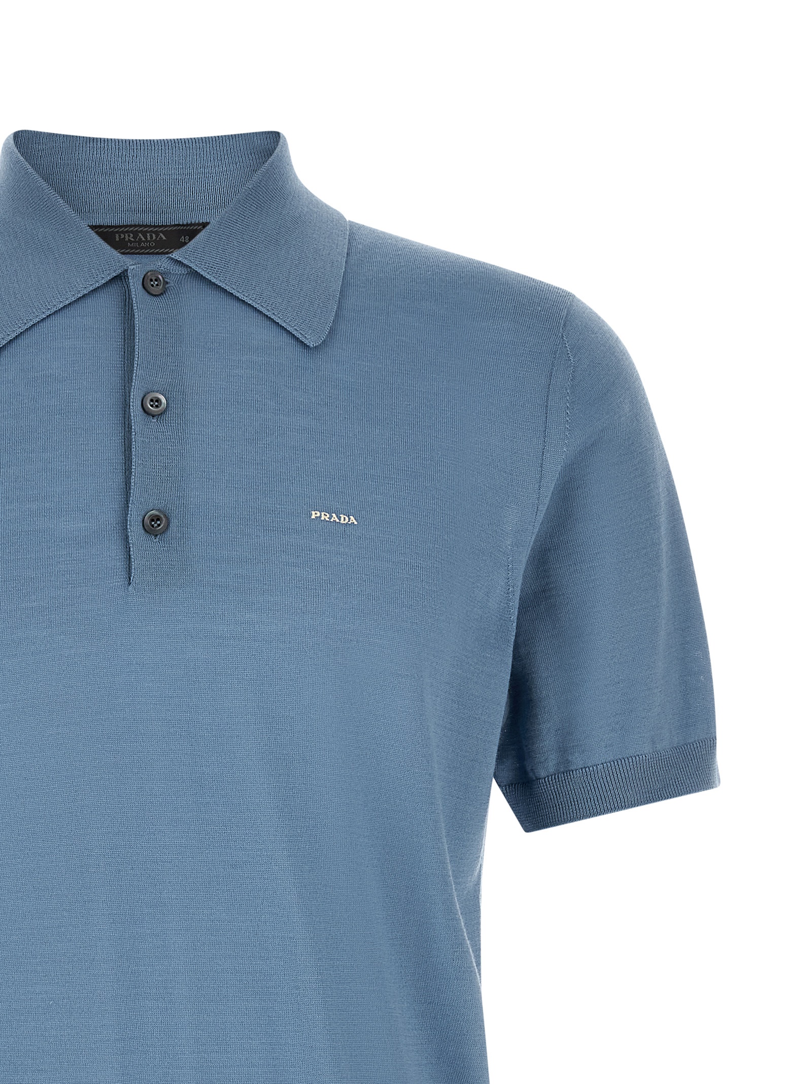 Superfine wool polo shirt - immagine 3