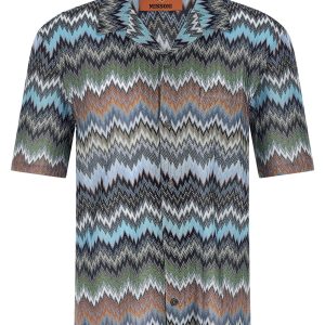 Chevron snake shirt