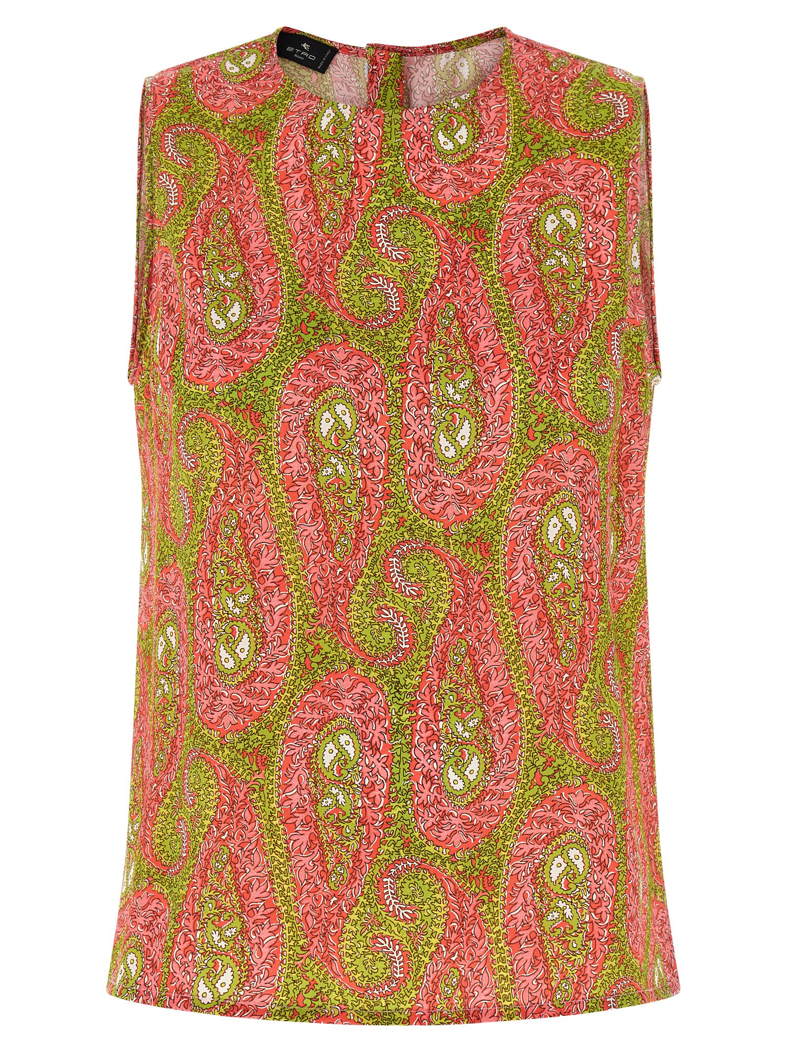 'Paisley Foliage' top