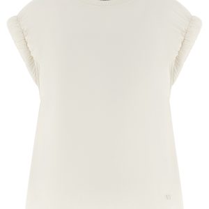 Curled sleeve t-shirt