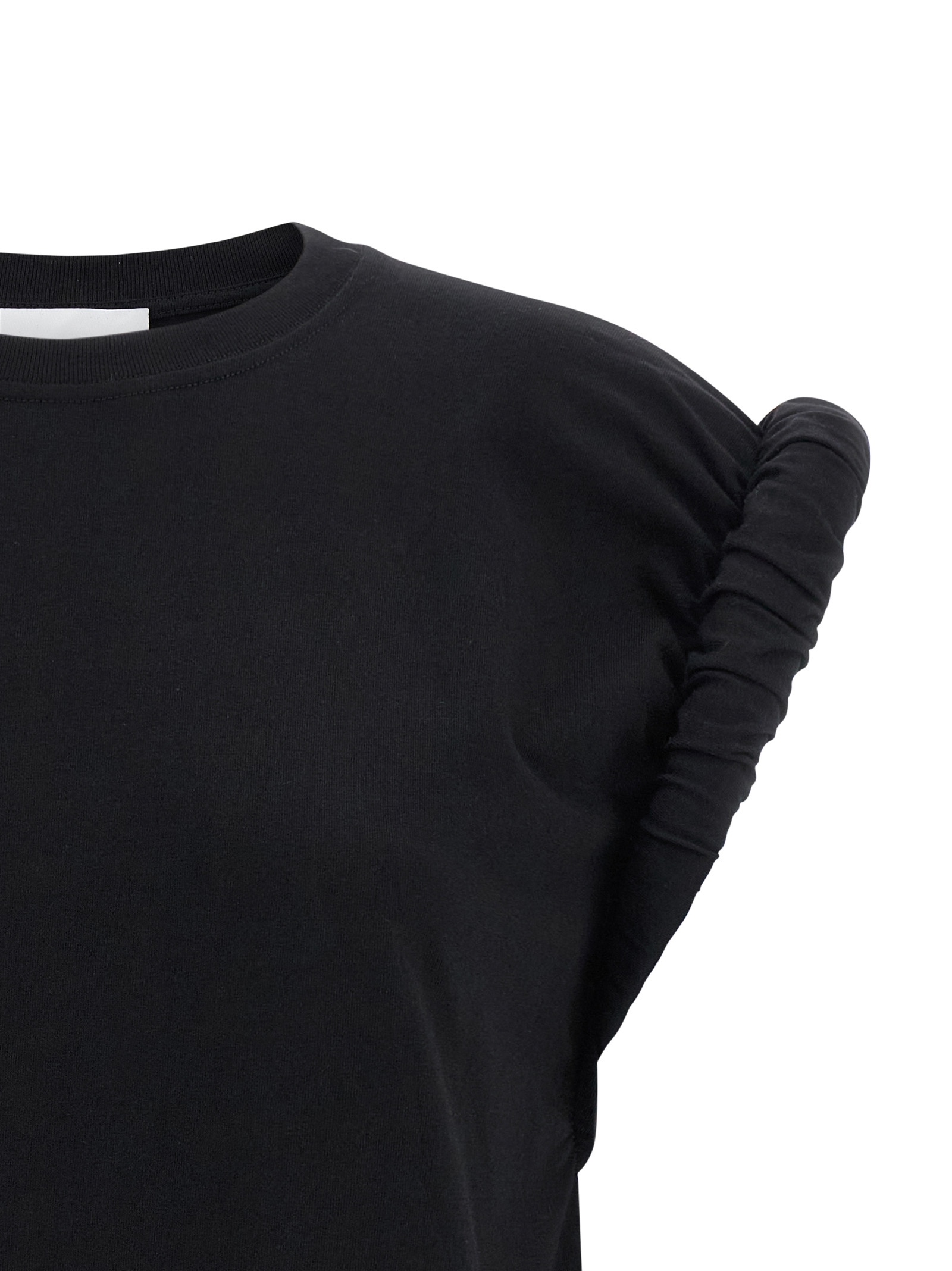 Curled sleeve t-shirt - immagine 3