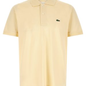 Logo patch polo shirt