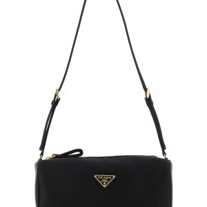 Triangle logo shoulder bag