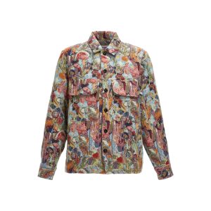 Jacquard overshirt