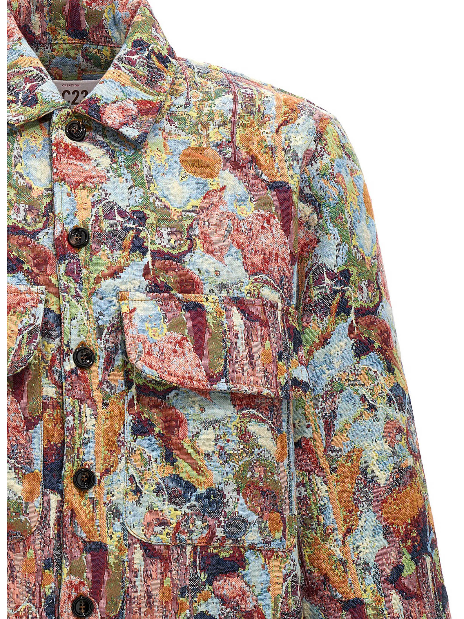 Jacquard overshirt - immagine 3