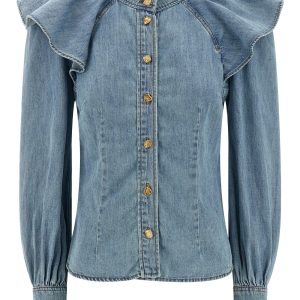 'Crush Denim' blouse