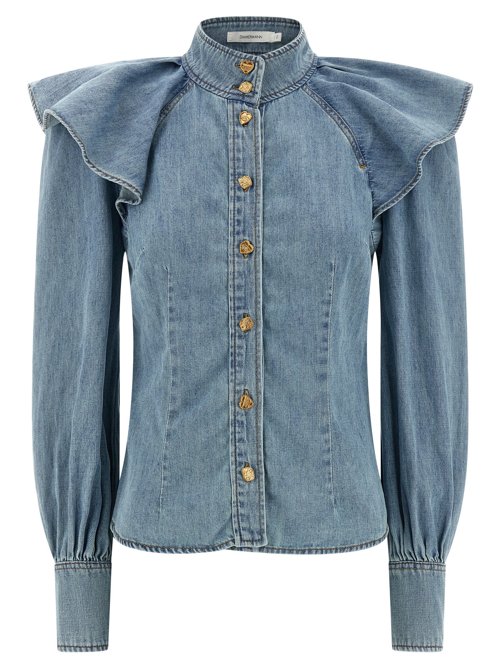 'Crush Denim' blouse