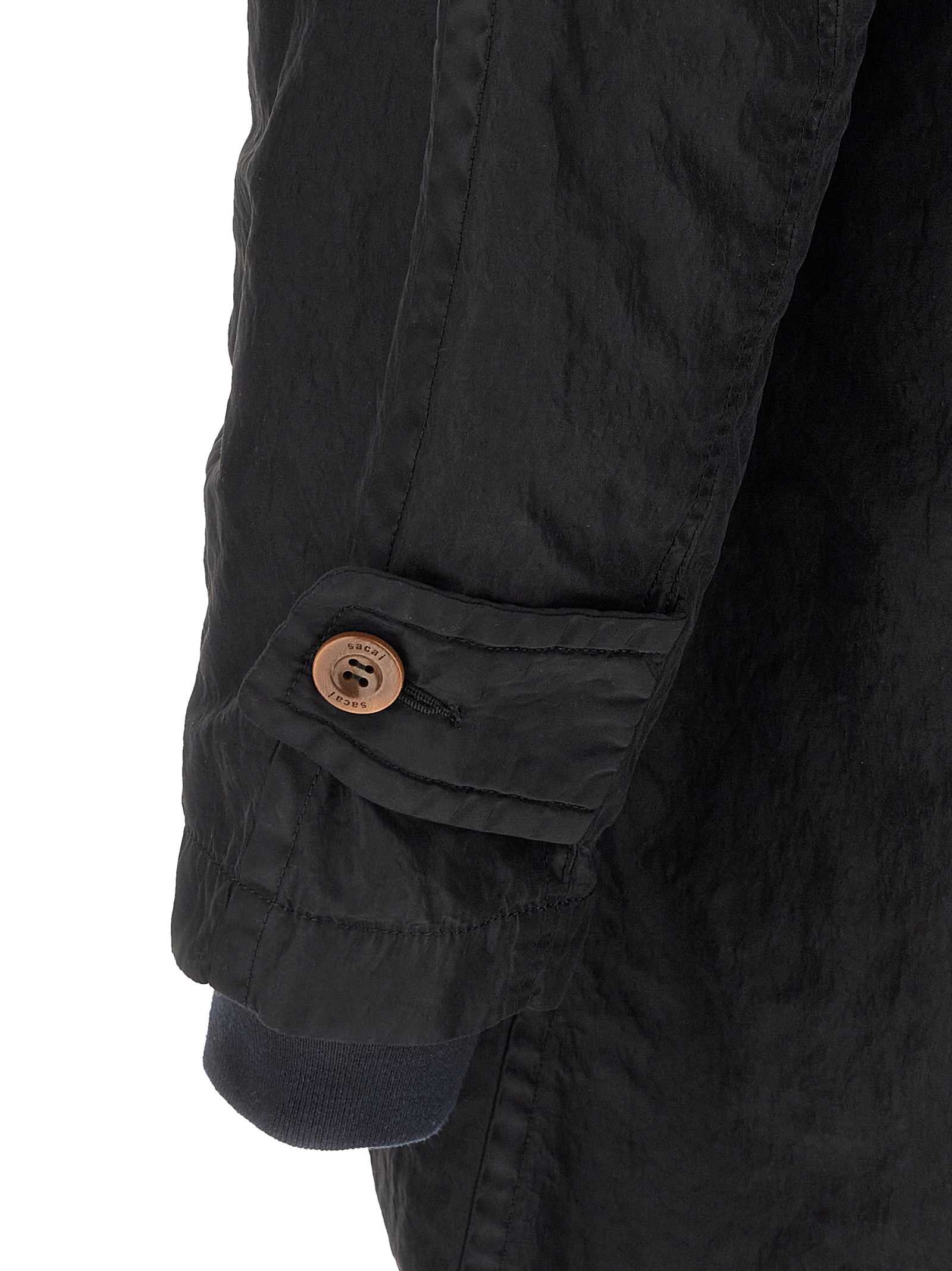 Crumpled effect coat - immagine 5