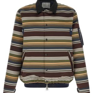 'Horizontal Stripe' blouson