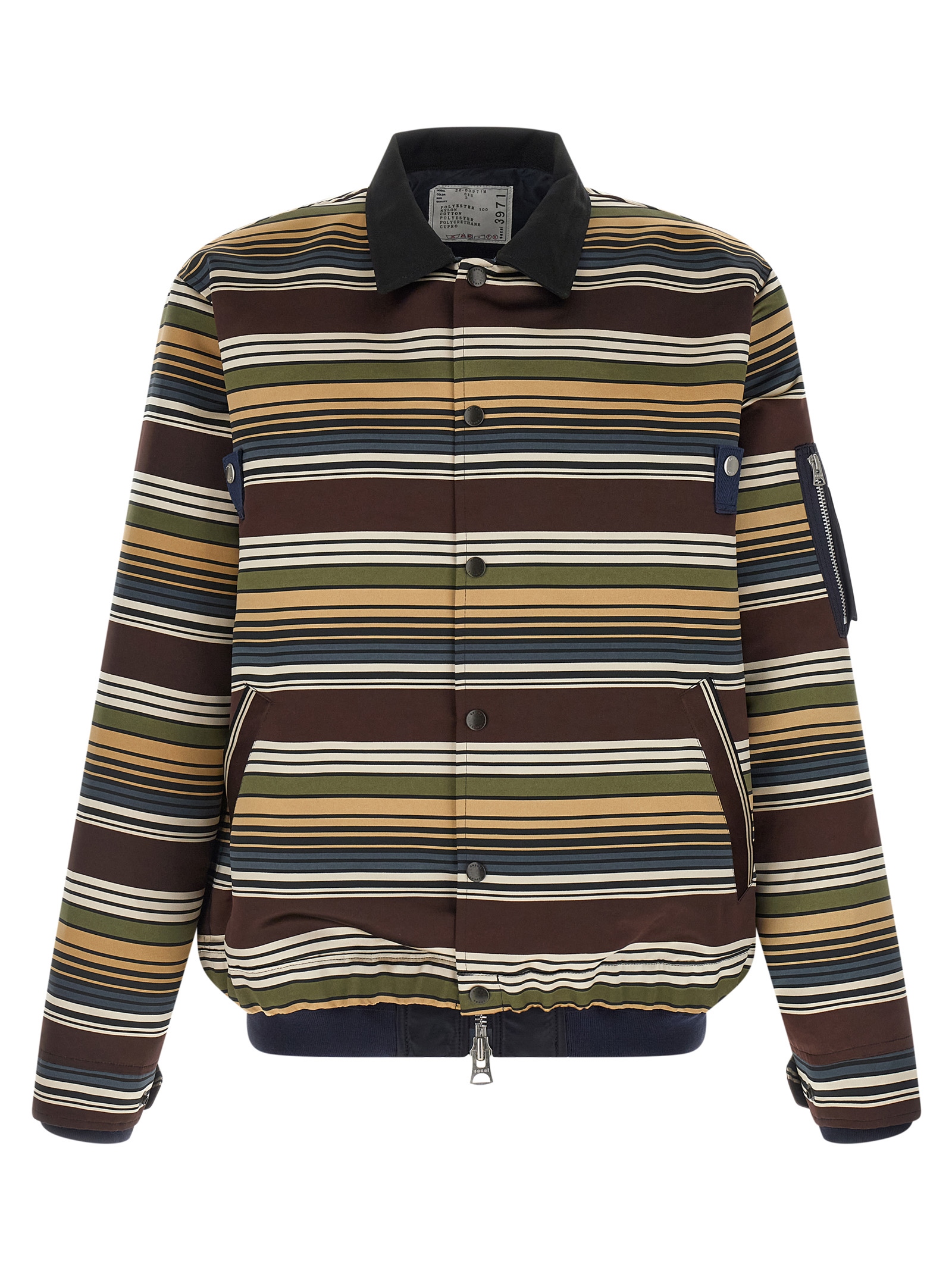 'Horizontal Stripe' blouson