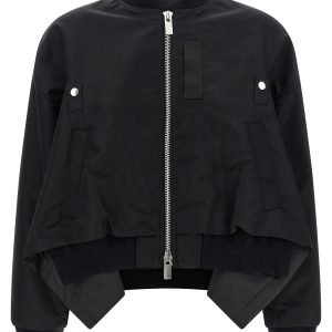 Asymmetrical blouson bottom
