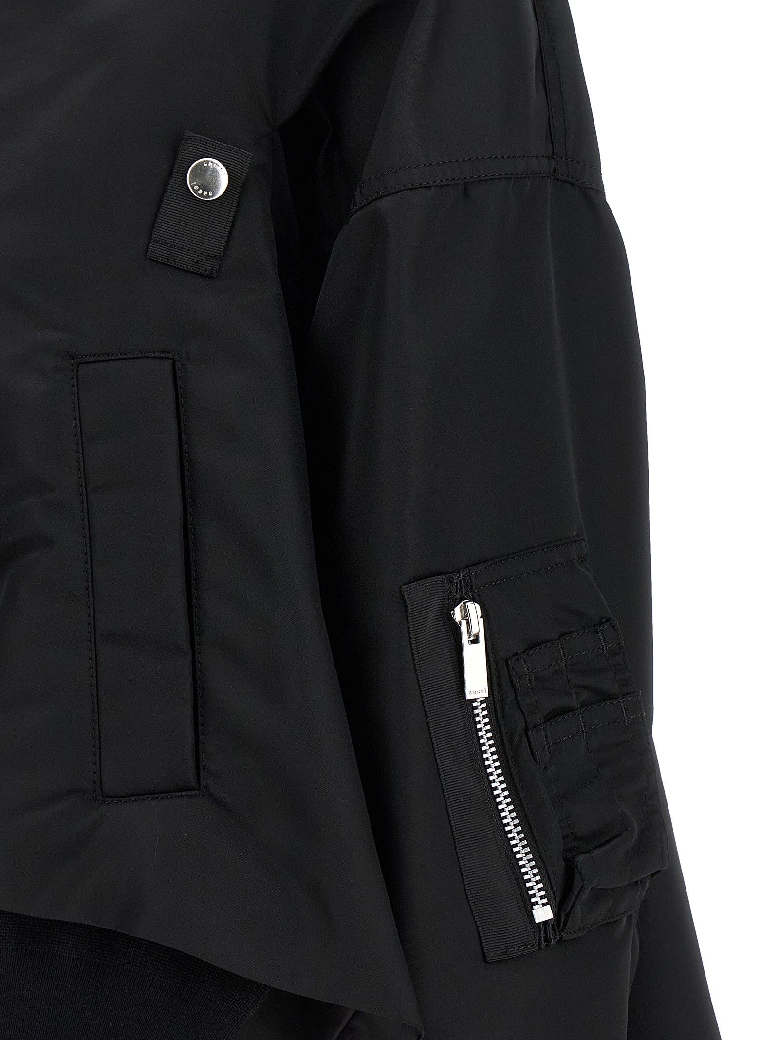 Asymmetrical blouson bottom - immagine 4