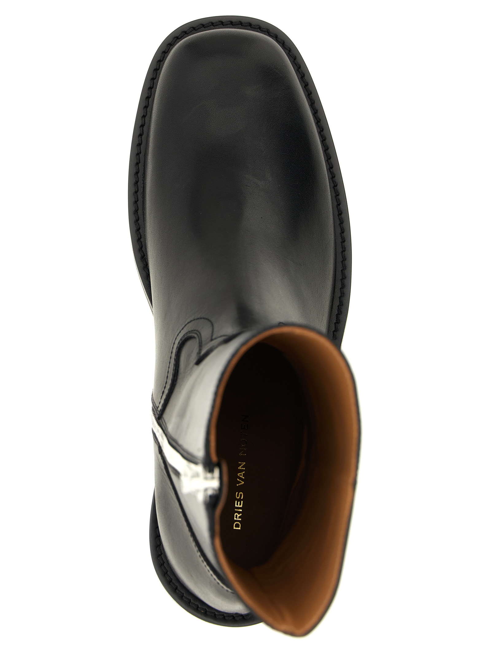 Leather ankle boots - immagine 4