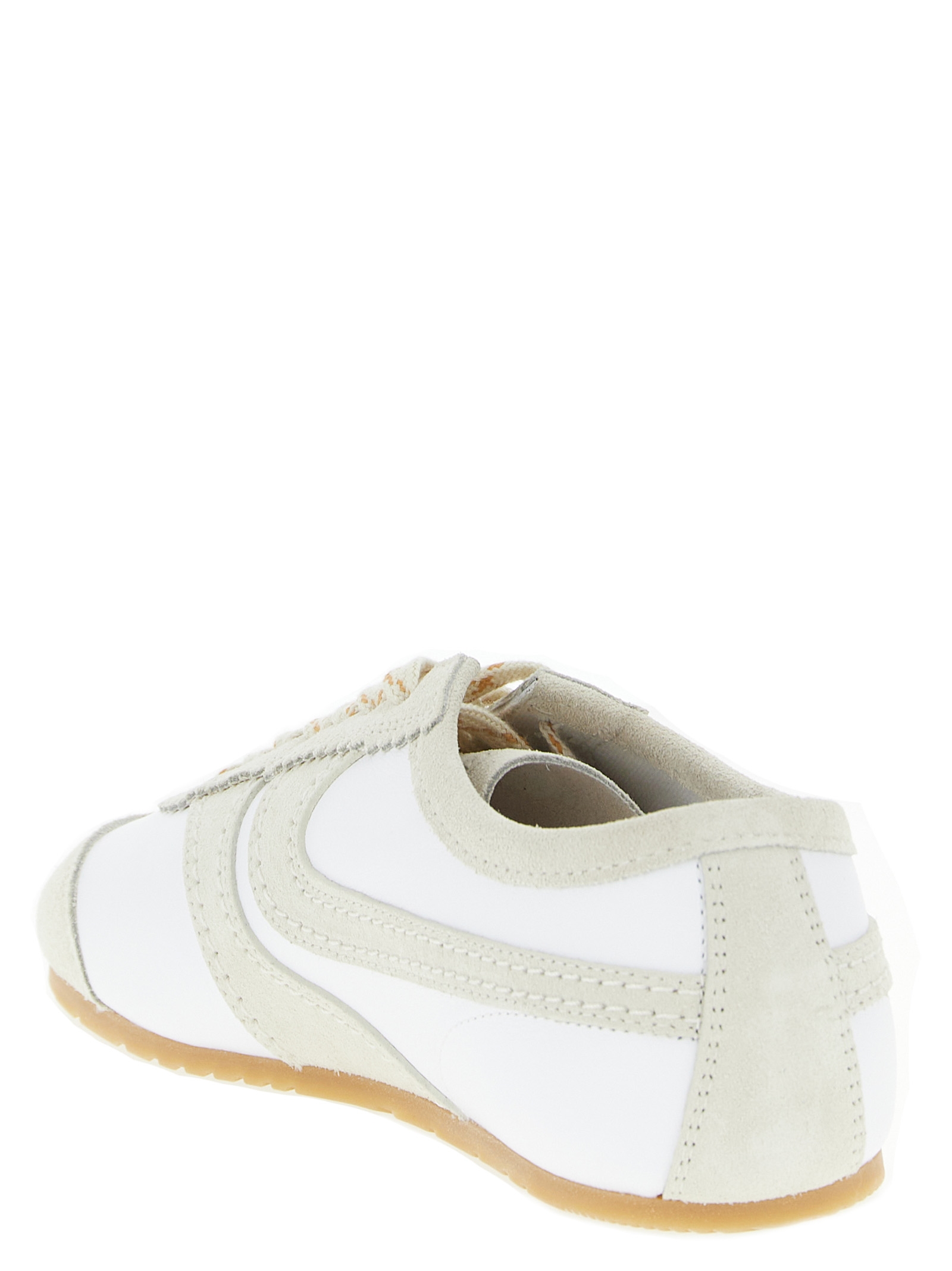 Leather and suede sneakers - immagine 3
