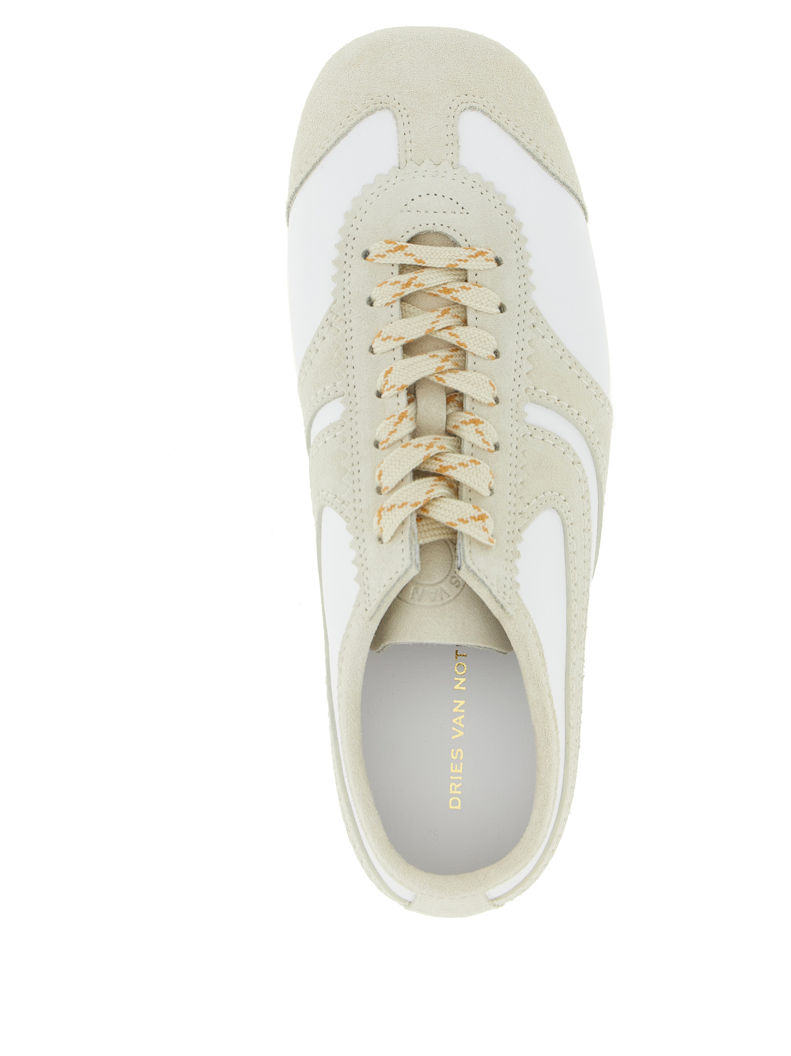 Leather and suede sneakers - immagine 4