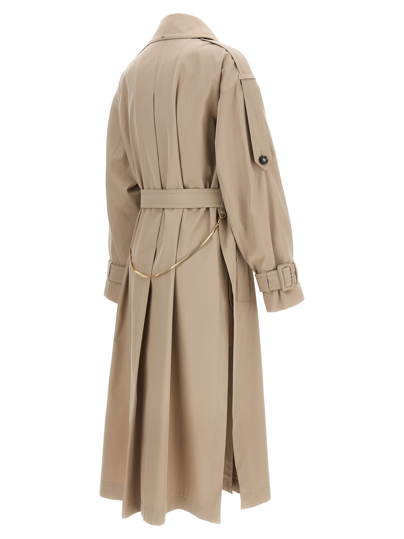 'SpxGocce' trench coat - immagine 3