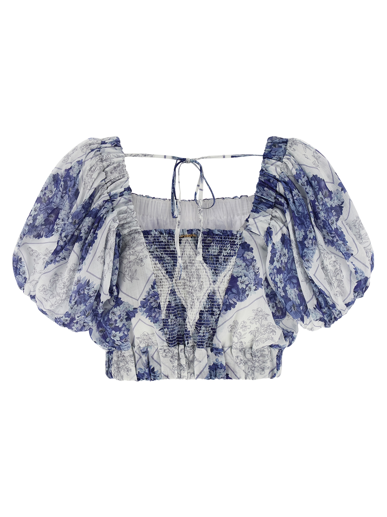 Cropped blouse - immagine 2