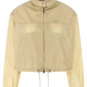 Re-Nylon cropped jacket