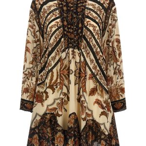 'Majestic garden sand' dress