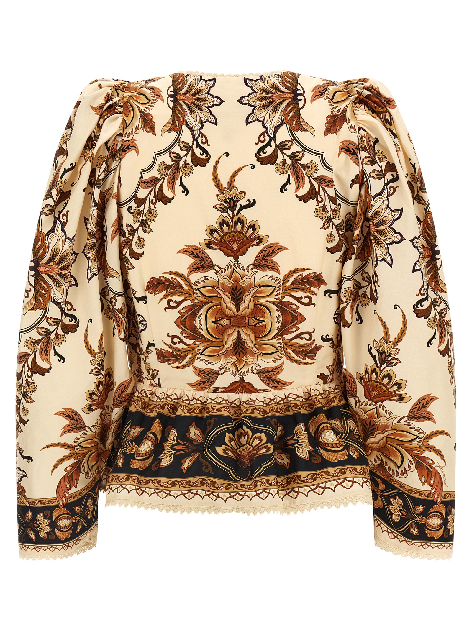 'Majestic Garden Sand' blouse - immagine 2