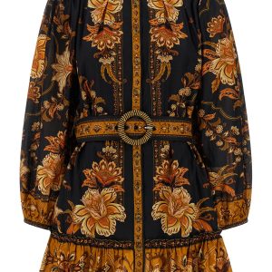 'Majestic Garden Black' dress