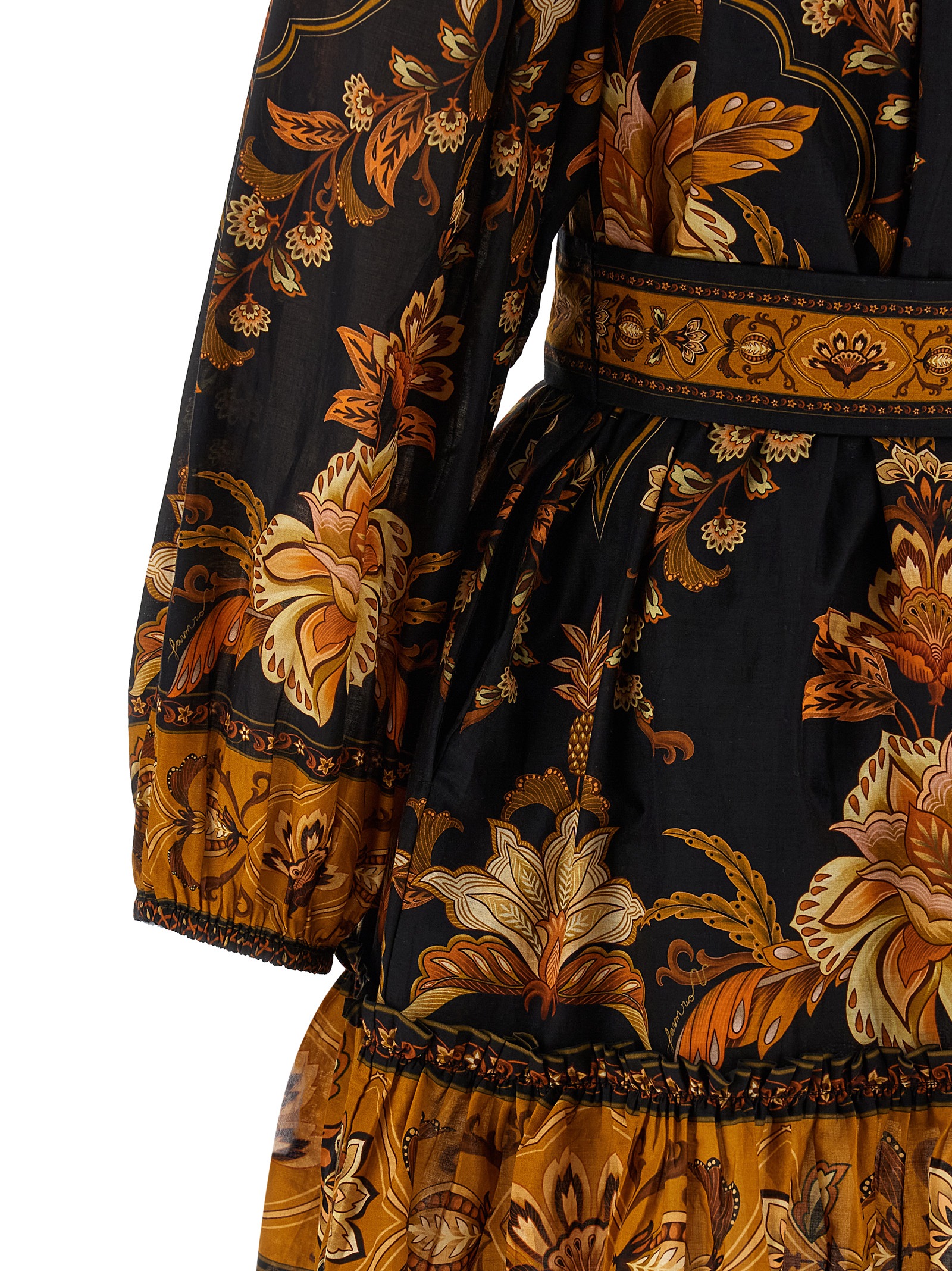 'Majestic Garden Black' dress - immagine 4