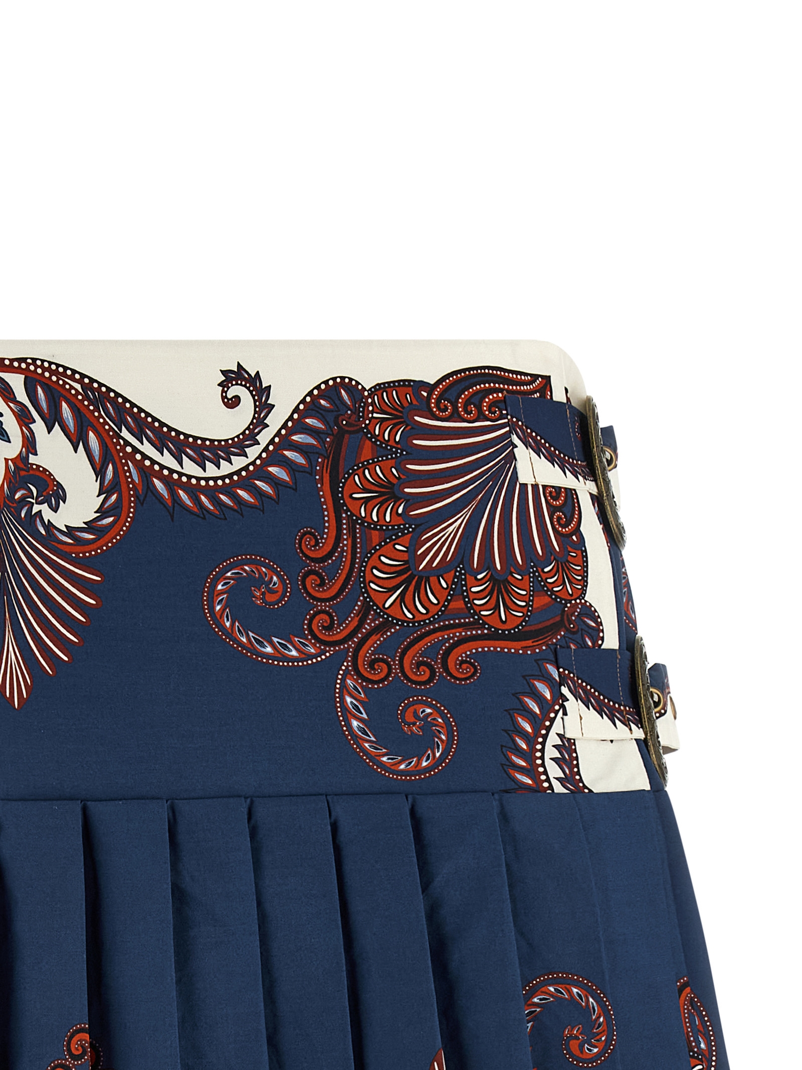 'Blue Arabesque' skirt - immagine 3