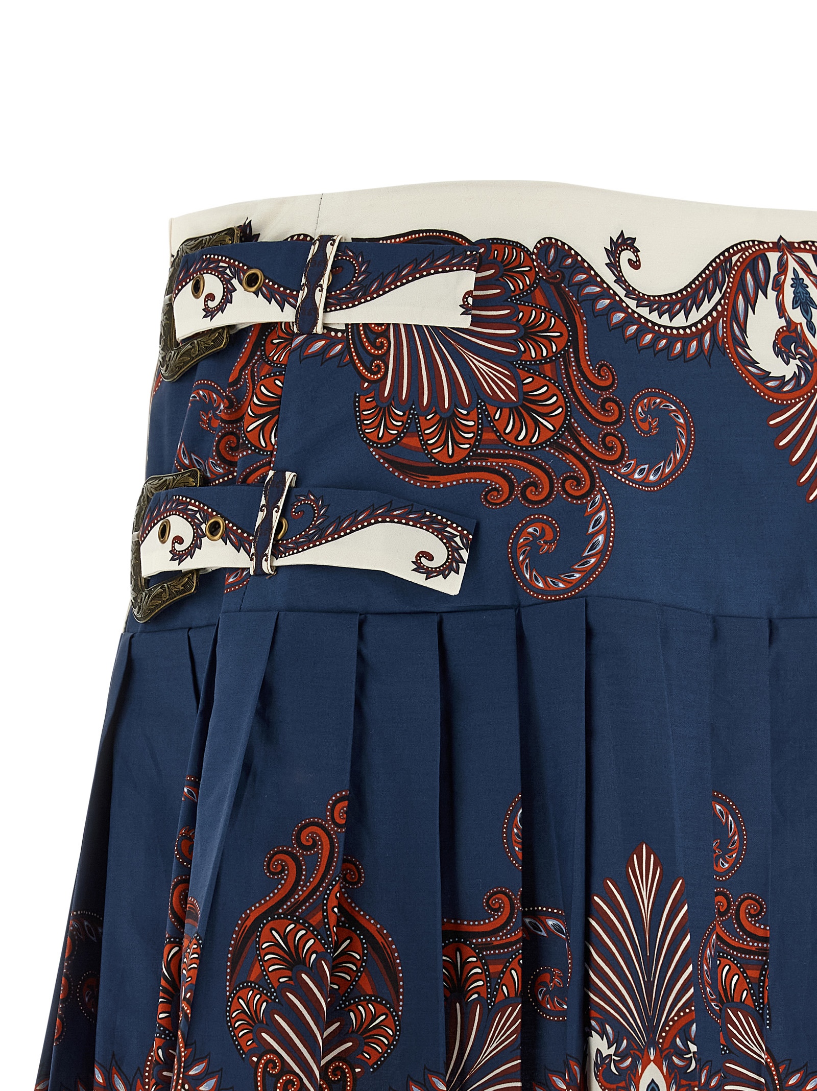 'Blue Arabesque' skirt - immagine 4