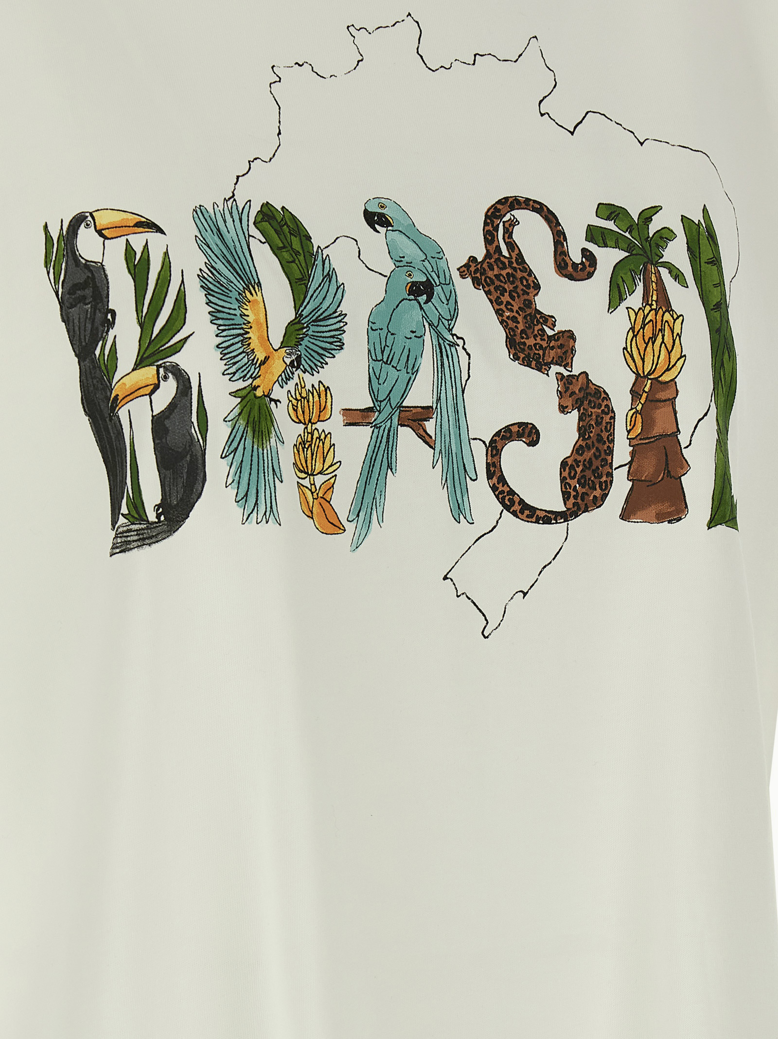 'Off-White Brasil' T-shirt - immagine 4