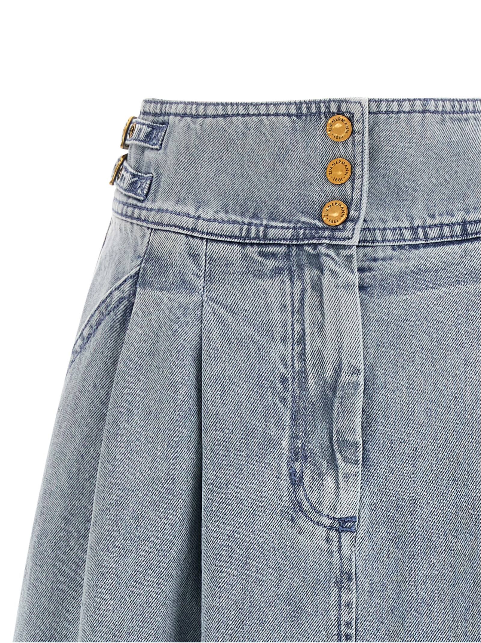 Denim skirt - immagine 3
