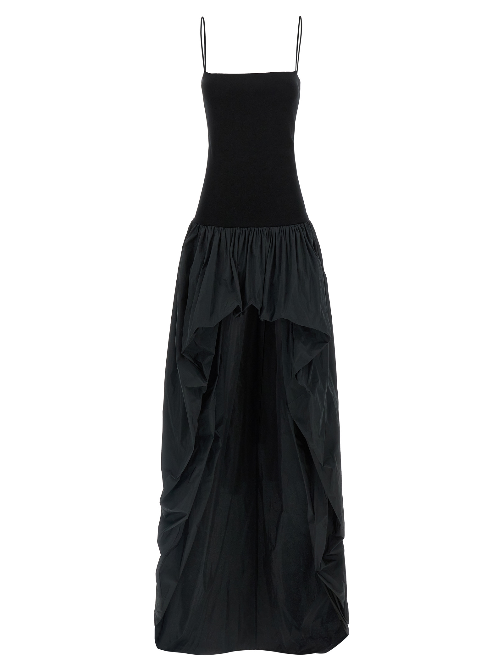 Taffeta skirt dress
