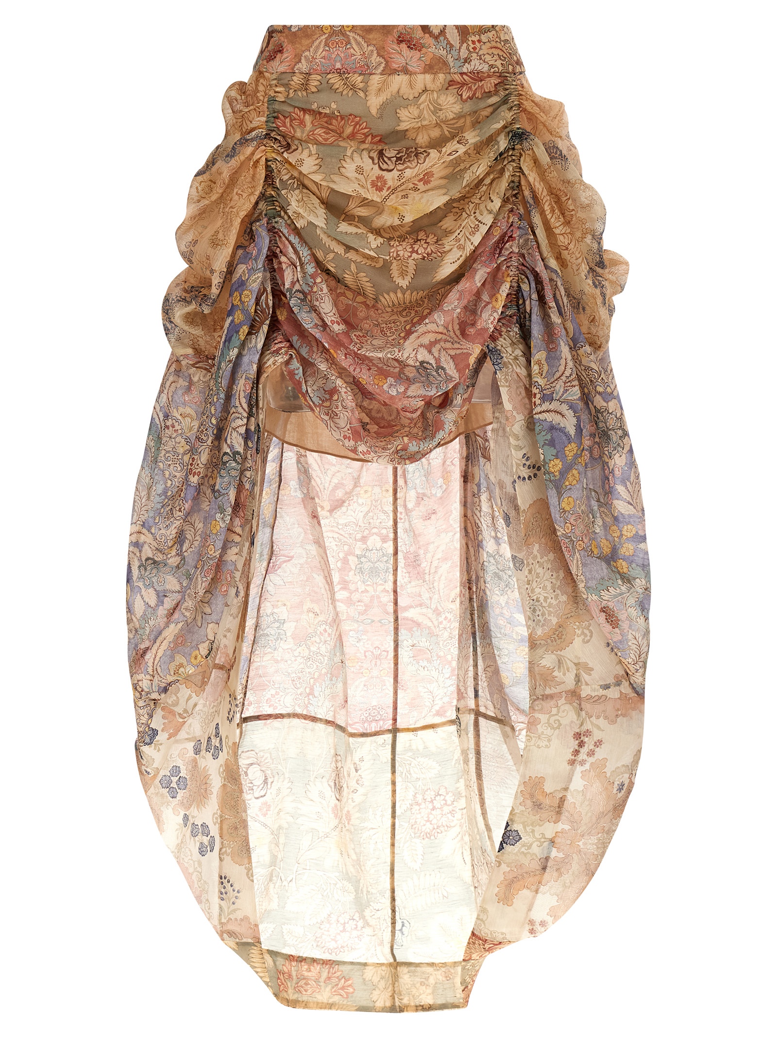 'Rebellion' draped skirt