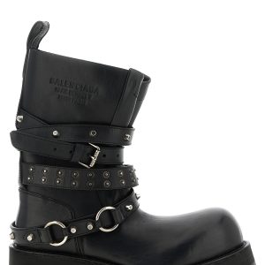 'Venom City' ankle boots