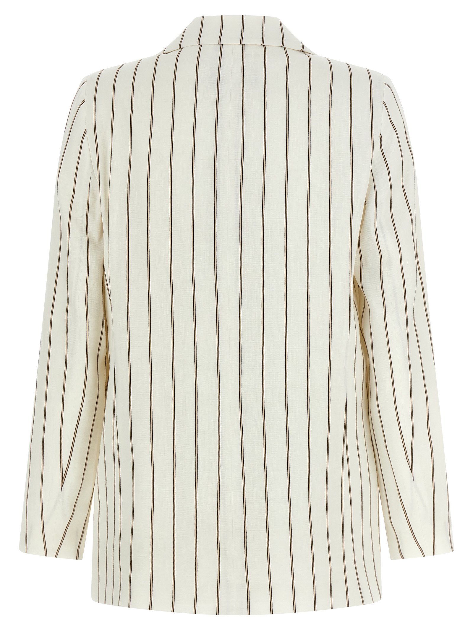 Pinstripe twill blazer - immagine 2