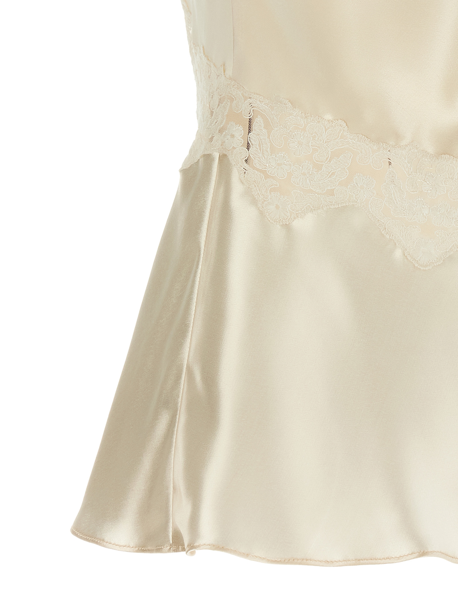 Satin and lace top - immagine 4