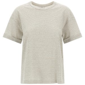 Lamé stripes t-shirt