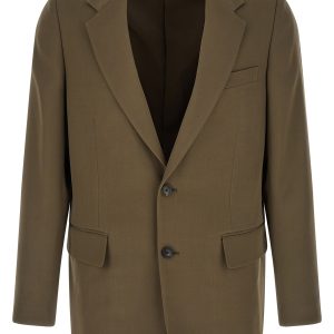 Gabardine blazer jacket