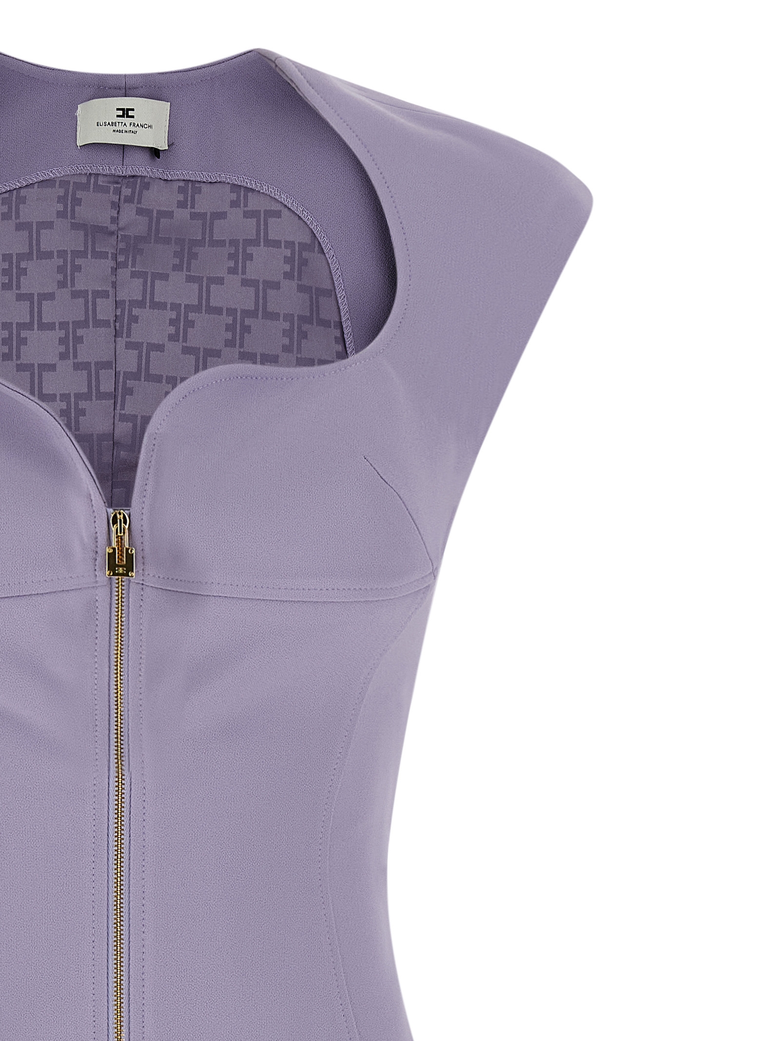 Heart-shaped neckline dress - immagine 3