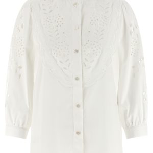 Shirt Valentino Garavani embroidered Sangallo