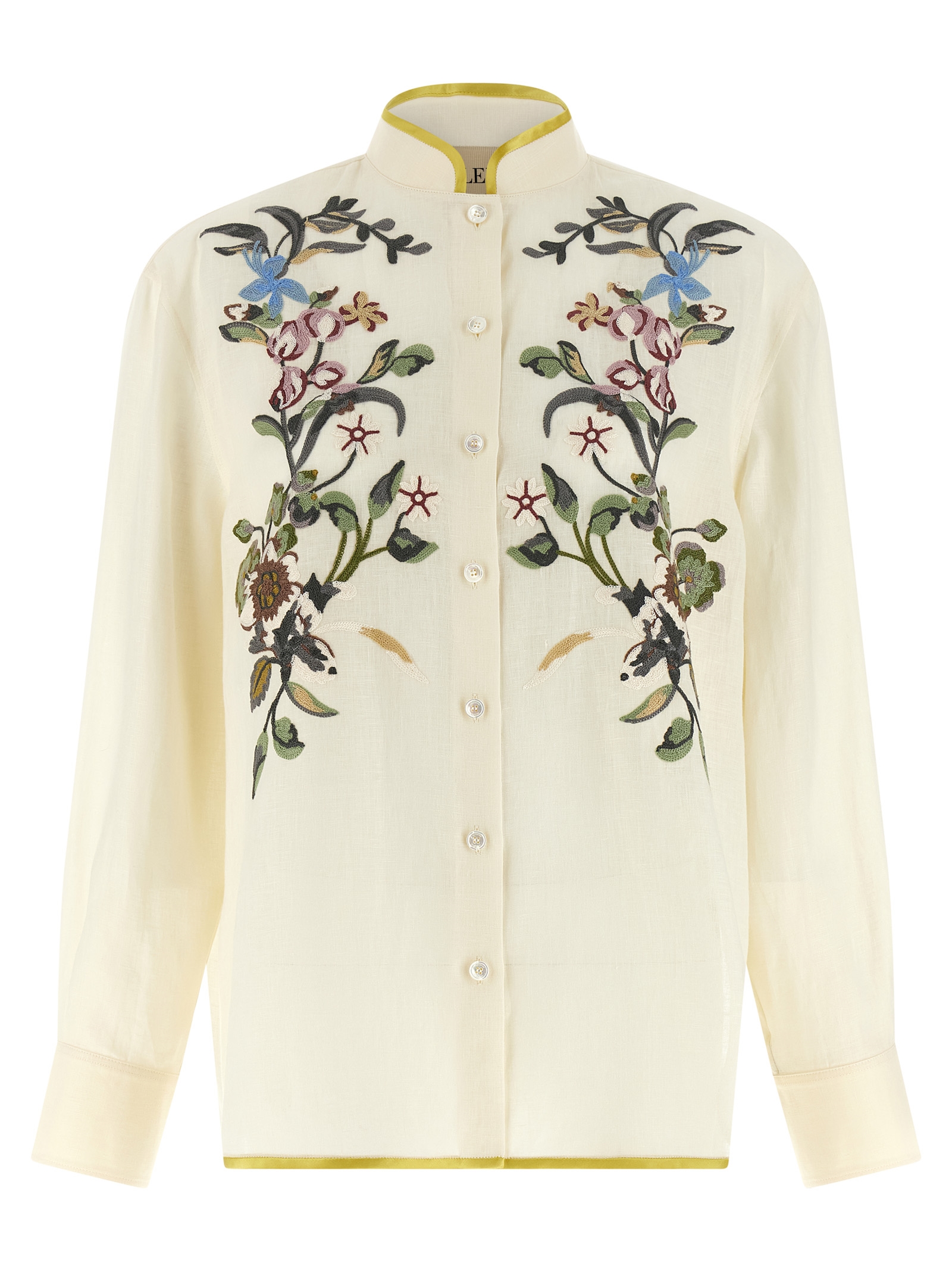Valentino Garavani floral embroidery shirt