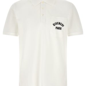 Pocket embroidery polo shirt