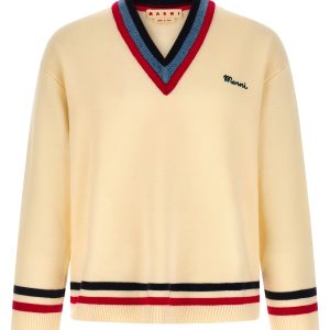 Logo embroidery sweater