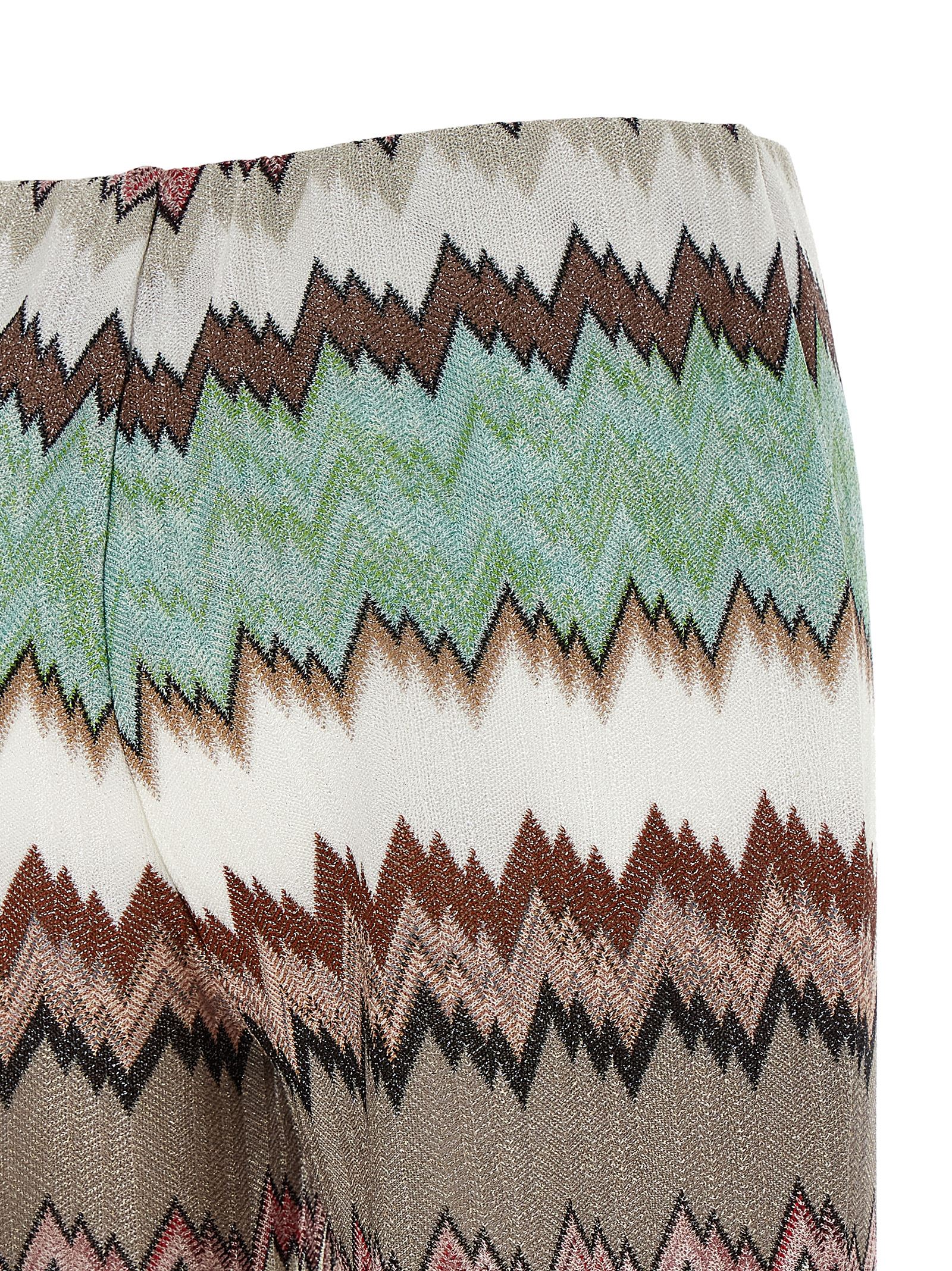 Lamé snake viscose pants - immagine 4