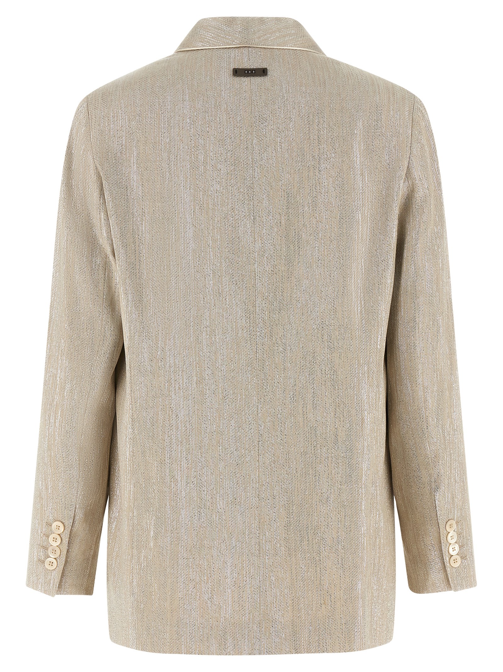 Lamé thread blazer - immagine 2